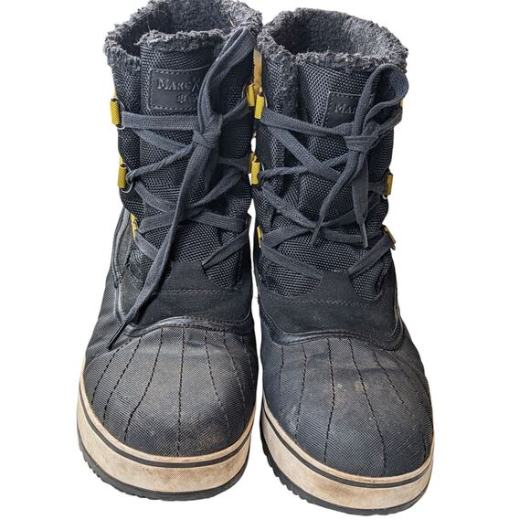 Marc Ecko Boots Mens 12 Cutty Harz Snow Faux Fur Insulated Winter Water Resist - Picture 2 of 14